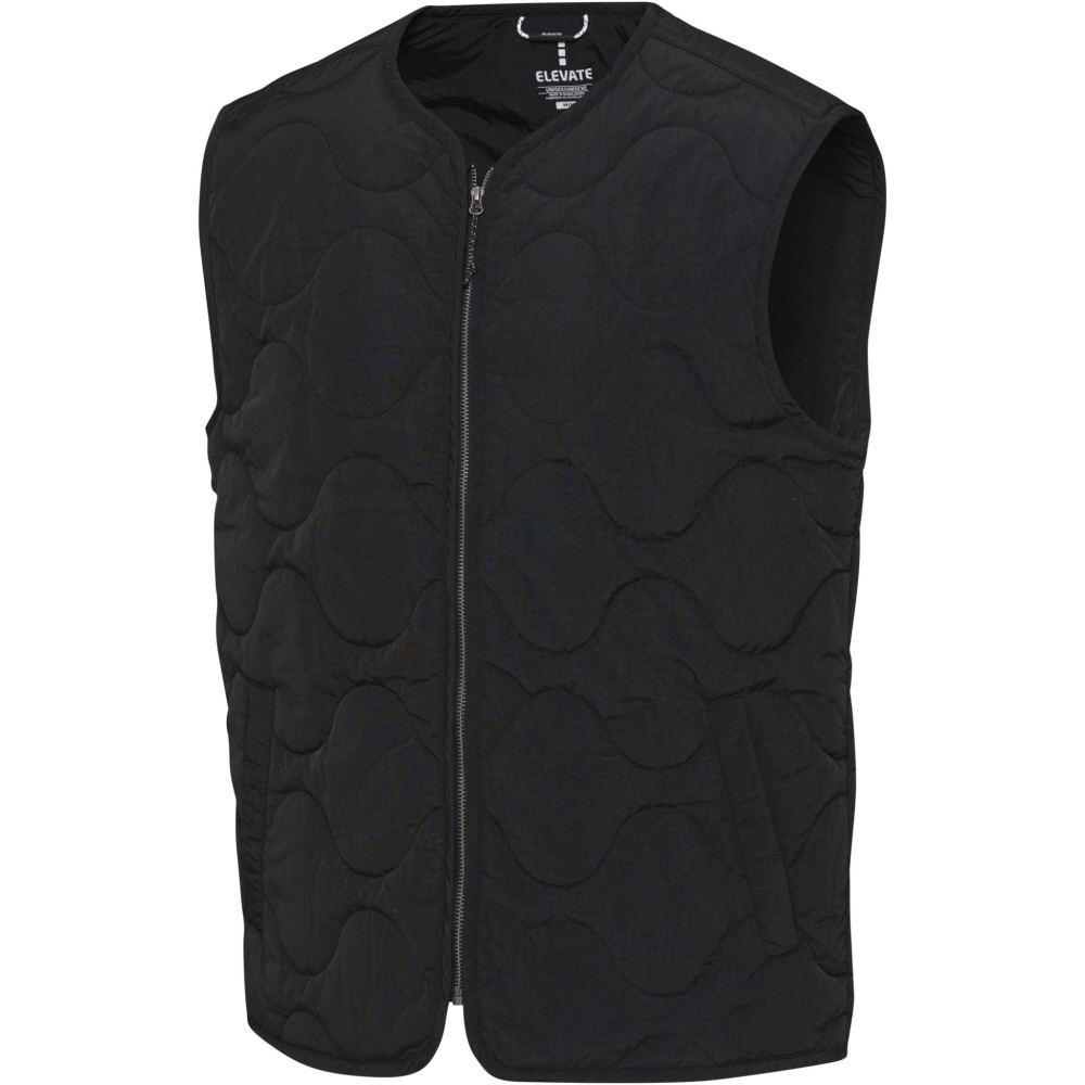 Logotrade promotional merchandise picture of: Quartz GRS recycled unisex quilted bodywarmer